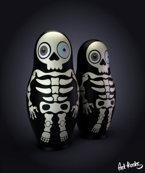 Pavel Kulinsky e suas Matryoshkas