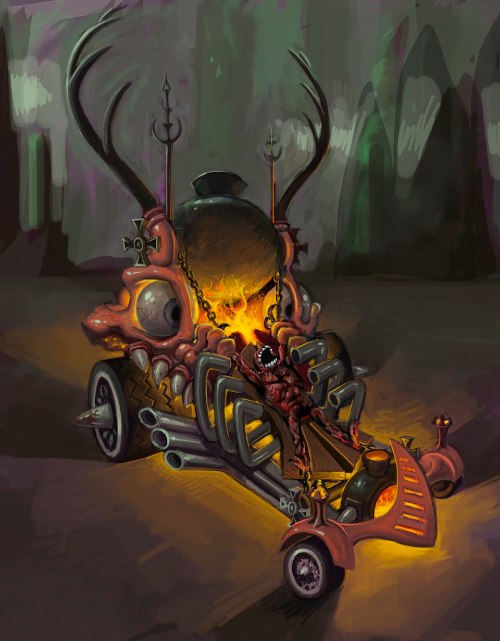 a arte de brutal legend