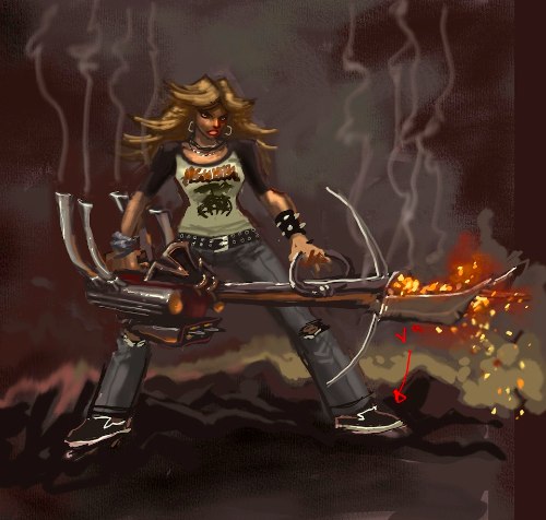 a arte de brutal legend