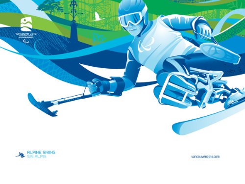 O material de identidade visual das Olimpíadas de Inverno de 2010 vai ficar para história como referência de bom gosto. Vancouver criou uma identidade visual sem frescuras e com um apelo forte, algo que poderia ser muito bem utilizado daqui há alguns anos no Rio de Janeiro.