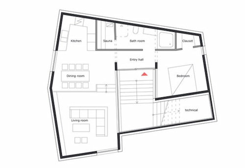 Observar a estrutura de icebergs serviu de inspiração para o arquiteto austríaco Daniel Anderson criar uma estrutura flutuante para ålands hotell. Um visual interessante e que não contrasta muito com o ambiente ao redor. Gostei e espero que saia do conceito.