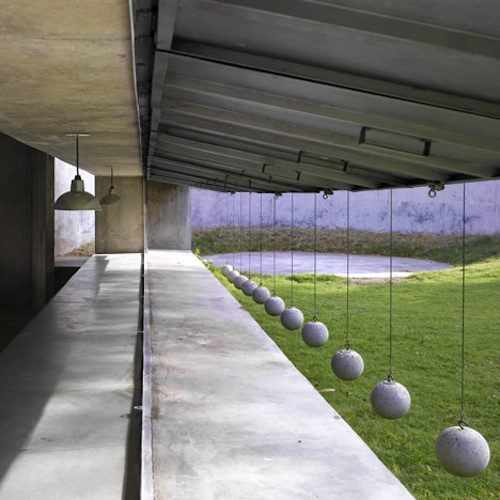 the house with balls