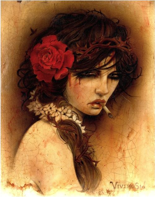 The Dirtyland é uma exposição que está ocorrendo na Califórnia com novos trabalhos de Brian M. Viveros.