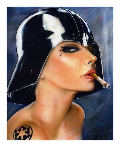 The Dirtyland é uma exposição que está ocorrendo na Califórnia com novos trabalhos de Brian M. Viveros.