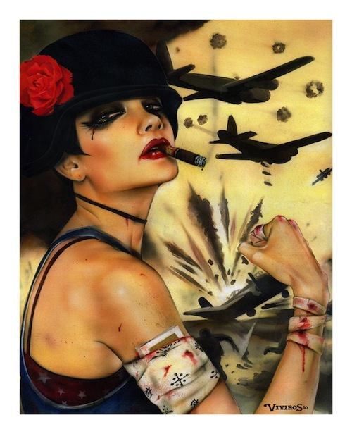 The Dirtyland é uma exposição que está ocorrendo na Califórnia com novos trabalhos de Brian M. Viveros.
