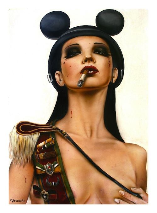 The Dirtyland é uma exposição que está ocorrendo na Califórnia com novos trabalhos de Brian M. Viveros.