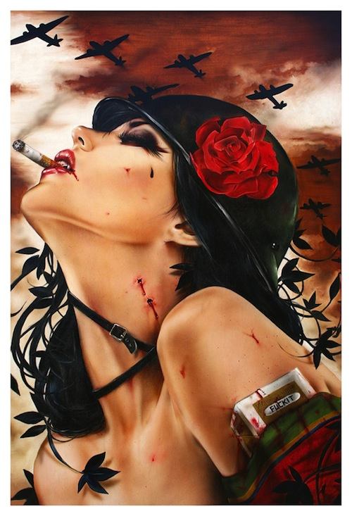 The Dirtyland é uma exposição que está ocorrendo na Califórnia com novos trabalhos de Brian M. Viveros.