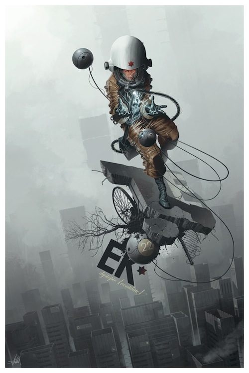 Dystopia é uma visão de um futuro onde a sociedade degradou para um estado repressivo e controlado, tudo com finalidades quase utópicas. Foi pensando nisso que a Ventilate convidou alguns artistas a criar uma série de posters com a sua interpretação desse tema. Derek Stenning, Alberto Russo, Jimmy Turrell, Onur Senturk, Diego Lopez são os artistas que fizeram essa série abaixo.