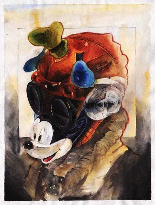 Reey Whaar é um ilustrador e artista baseado em Moscou, na Rússia. Seu trabalho é fora do comum e um dia eu consigo entender e usar seu trabalho de aquarela como referência em alguma coisa minha.