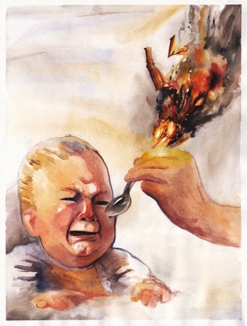 Reey Whaar é um ilustrador e artista baseado em Moscou, na Rússia. Seu trabalho é fora do comum e um dia eu consigo entender e usar seu trabalho de aquarela como referência em alguma coisa minha.