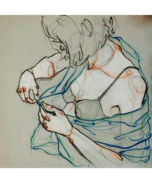 Adara Sanchez Anguiamo nasceu em Sevilha, em 1987, e desde sempre ela anda para todos os lados com lápis nas mãos. Ficando bem difícil de saber quando foi que ela começou a desenhar. Tanto que ela acredita que aprendeu a desenhar ao mesmo tempo que aprendeu a contar e a ler. Por isso e mais detalhes que gostei tanto desse projeto chamado Take Your Clothes Off que você pode ver logo abaixo.