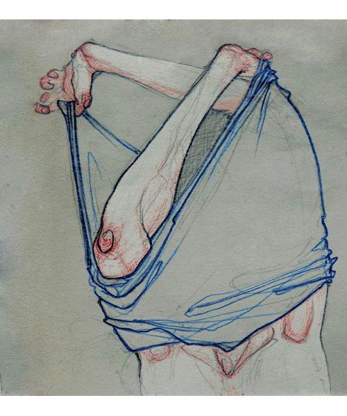 Adara Sanchez Anguiamo nasceu em Sevilha, em 1987, e desde sempre ela anda para todos os lados com lápis nas mãos. Ficando bem difícil de saber quando foi que ela começou a desenhar. Tanto que ela acredita que aprendeu a desenhar ao mesmo tempo que aprendeu a contar e a ler. Por isso e mais detalhes que gostei tanto desse projeto chamado Take Your Clothes Off que você pode ver logo abaixo.