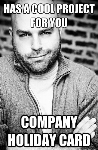 Depois do sucesso do meme do Diretor de Arte Junior, um Diretor de Criação tinha que roubar o holofote para ele. É triste ver isso mas quem nunca teve um chefe desses? Daquele cujas referências são videos de youtube de coisas fofas, que copia sites dos outros, que pega suas ideias e vende como sendo dele, que vai para casa antes daquela reunião que ele agendou...