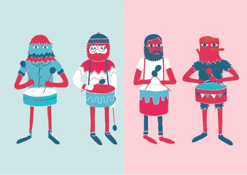 Jose Miguel Méndez é um ilustrador espanhol baseado em Barcelona cujo trabalho é caracterizado pelo uso de cores fortes, formas geométricas e pela forma com a qual ele usa do contraste para contar suas histórias visuais.