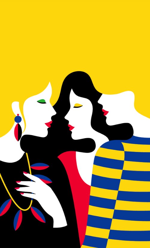 Malika Favre é uma ilustradora francesa residente em Londres. Ela cresceu em Paris e mudou para a Inglaterra para tentar trabalhar com ilustração assim que ela formou na faculdade. Seu estilo visual é minimalista e ela parece sempre tentar reduzir todos os elementos de uma ilustração a apenas o necessário. Dessa forma, ela captura a essência de cada objeto usando apenas algumas linhas e cores.
