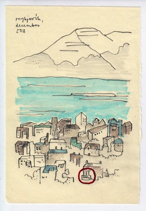 Ran Flygenring é uma ilustradora lá da Islândia, mesmo tendo nascido na Noruega. Ela estudou na Iceland Academy of Arts e desde sua graduação, em 2009, tem trabalhado de forma independente com arte, ilustração e design.