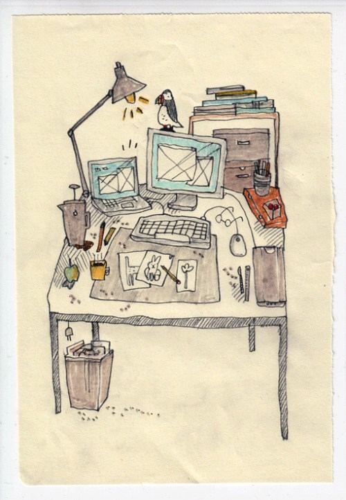Ran Flygenring é uma ilustradora lá da Islândia, mesmo tendo nascido na Noruega. Ela estudou na Iceland Academy of Arts e desde sua graduação, em 2009, tem trabalhado de forma independente com arte, ilustração e design.