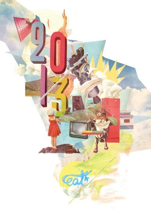 André Bergamin é um artista visual e ilustrador lá de Porto Alegre, no sul do Brasil. Seu portfólio é repleto de belíssimas ilustrações que misturam colagens digitais com estranhas ilustrações. 
