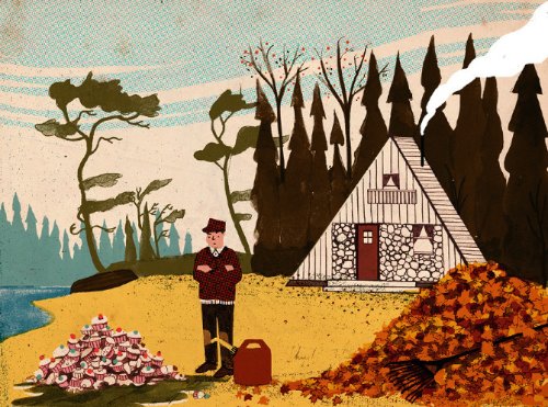 Mike Ellis é um ilustrador sediado em Toronto com um trabalho de ilustração editorial que chama bastante atenção. Como trabalhos para o New York Times, Boston Globe e outros jornais, seus personagens e suas ilustrações conquistaram parte do mundo.