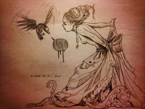Chiara Bautista é o nome da enigmática artista do Arizona que cria as ilustrações que você pode ver nesse post. Ilustrações essas que são cheias de simbolismo e vêem com formas de cefalópodes, veados, feridas e outros elementos que podem representar tanto um amor obsessivo quanto um vício. Tudo depende de como você enxerga isso.