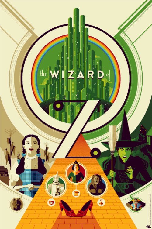Na hora que eu vi esse poster da Pequena Sereia, fui obrigado a sair procurando mais sobre o trabalho de ilustração e posters do Tom Whalen. Encontrei vetores minimalistas cheios de referências a cultura pop dos anos oitenta e noventa.
