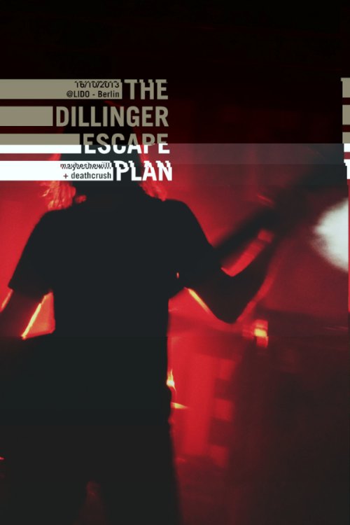 the Dillinger Escape Plan live aus Berlin by Felipe Tofani on Behance 