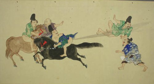 Nunca imaginei que iria escrever sobre gravuras antigas e flatulências, essa era a forma com a qual meu avô falava sobre peidos, mas é isso que estou fazendo agora. Se você observar as imagens nesse post vai perceber que o Japão é o melhor país do mundo já que, enquanto o resto do mundo criava arte religiosa, o Japão ilustrava competições de peido. Sério.