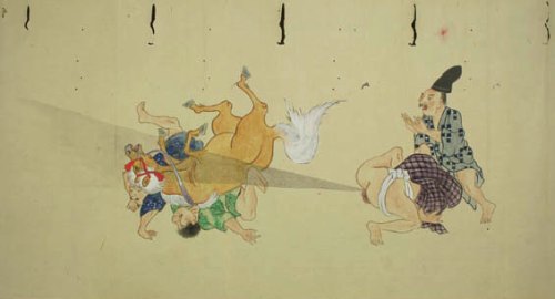 Nunca imaginei que iria escrever sobre gravuras antigas e flatulências, essa era a forma com a qual meu avô falava sobre peidos, mas é isso que estou fazendo agora. Se você observar as imagens nesse post vai perceber que o Japão é o melhor país do mundo já que, enquanto o resto do mundo criava arte religiosa, o Japão ilustrava competições de peido. Sério.