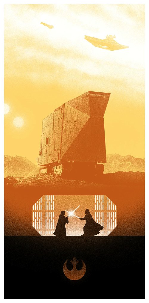 Marko Manev e seus Posters para Trilogia Original de Star Wars
