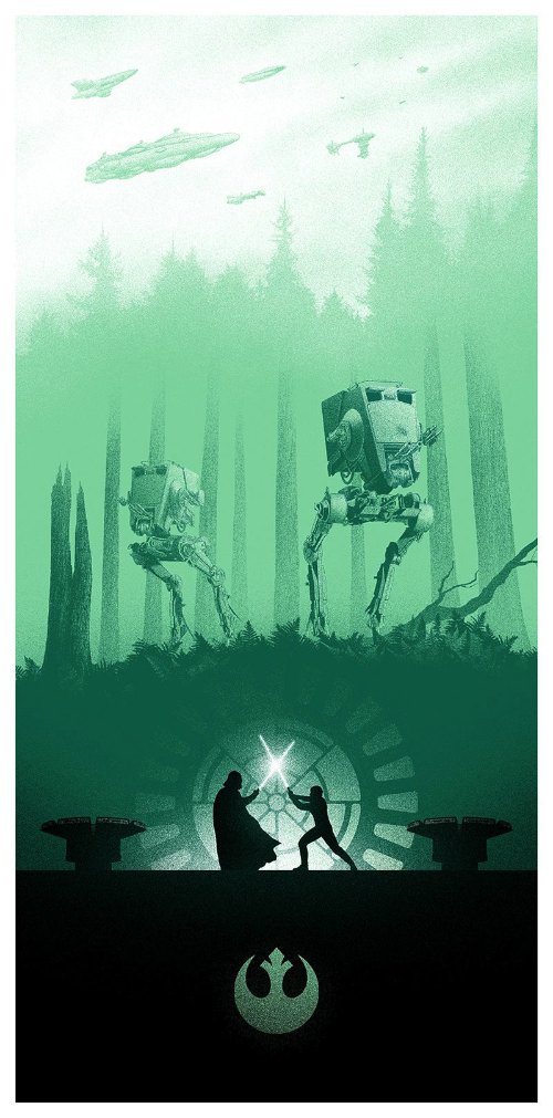 Marko Manev e seus Posters para Trilogia Original de Star Wars