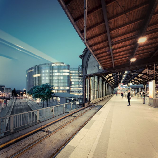 Jens Fersterra fotografou Berlin de um jeito que conseguiu remover todo lado 