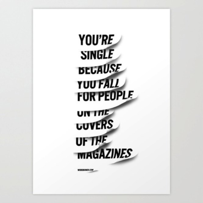 WRDBNR é uma loja de camisetas, posters e capas de celulares que cria produtos tipográficos com letterings manuais e cheios de frases do que eu chamo de auto-ajuda hipster.