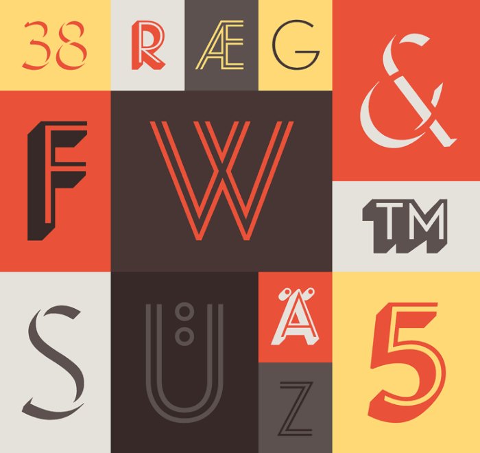 Font Men - Typeface