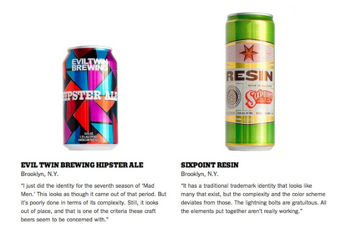 Milton Glaser Critica Embalagens de Cerveja 02