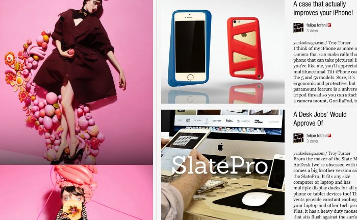 Já tem algum tempo que uso o Flipboard como forma de descobrir conteúdos, notícias e links de coisas interessantes que eu devo ter perdido por ai em todos esses canais da mídia social. O Flipboard consegue agregar meus canais do twitter, facebook, feedly e sei lá mais o que para entregar para mim um pouco mais daquilo que me interessa. Não sei como eles fazem isso mas sei que, quanto mais eu uso, mais quero usar mais.