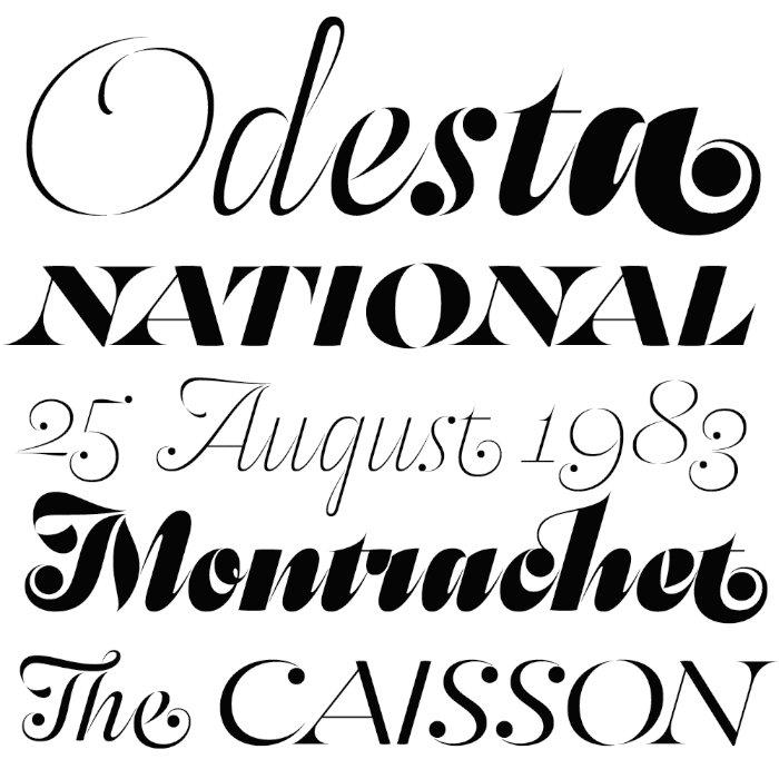 Odesta | Typeface Review | Typographica 