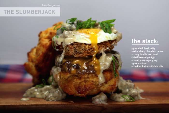 O Porn Burger nasceu a poucas semanas com a intenção de ser uma exploração da arte de fazer hamburgers. Ali você tem acesso a receitas saudáveis de hamburgers que parecem em fotos de deixar todo mundo babando.