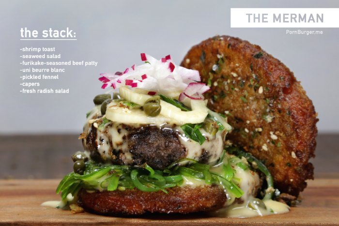 O Porn Burger nasceu a poucas semanas com a intenção de ser uma exploração da arte de fazer hamburgers. Ali você tem acesso a receitas saudáveis de hamburgers que parecem em fotos de deixar todo mundo babando.