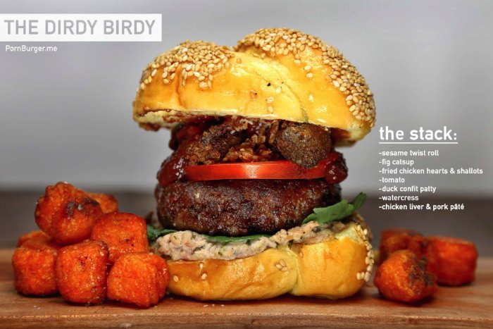 O Porn Burger nasceu a poucas semanas com a intenção de ser uma exploração da arte de fazer hamburgers. Ali você tem acesso a receitas saudáveis de hamburgers que parecem em fotos de deixar todo mundo babando.
