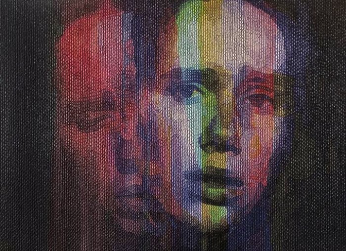 O artista turco Murat Pulat cria suas pinturas usando grossas camadas de tinta em pequenas pinceladas. Criando assim um padrão quase único que deixa rostos quase pixelizados. Seu trabalho mostra cenas clássicas de filmes de Hollywood e filmes franceses, além de tv shows da década de sessenta.