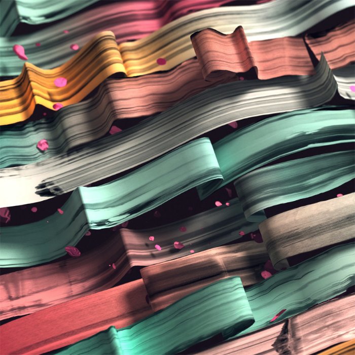 Santtu Mustonen é um artista interessado na criação de imagens contemporânea, direção de arte e em cores. Gosto muito da forma com a qual ele trabalha com patterns e com a criação de imagens ultra complexas e coloridas.