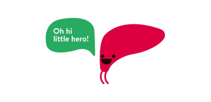Karol Gadzala é a responsável pela identidade visual criada para a Heppa!, uma organização de médicos que apoiam crianças depois de transplante de fígado.
