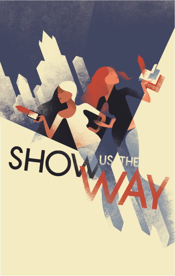 Mads Berg faz ilustrações para uma dezena de clientes internacionais. Ele diz que o estilo que cria é caracterizado pelo que chama de arte clássica de posters apesar de levar esse estilo para um lado mais moderno e quase atemporal.