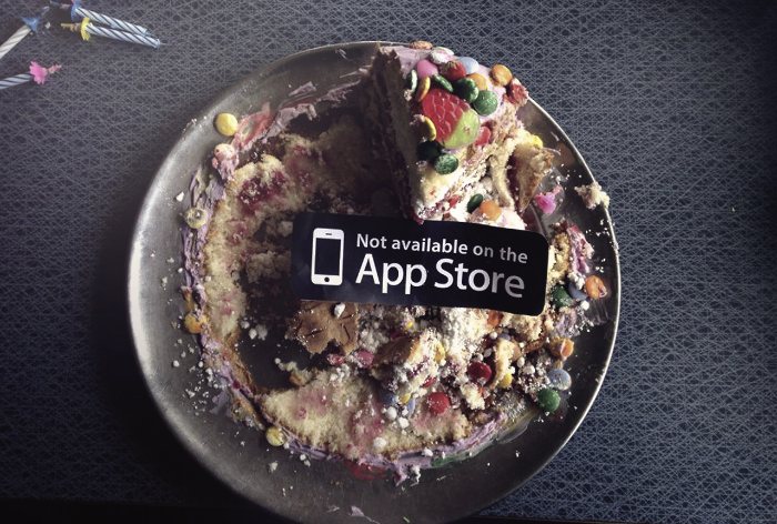 Not available on the App Store 04