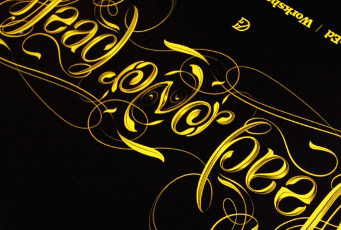 Head over heels - Ambigram Workshop Identity 09