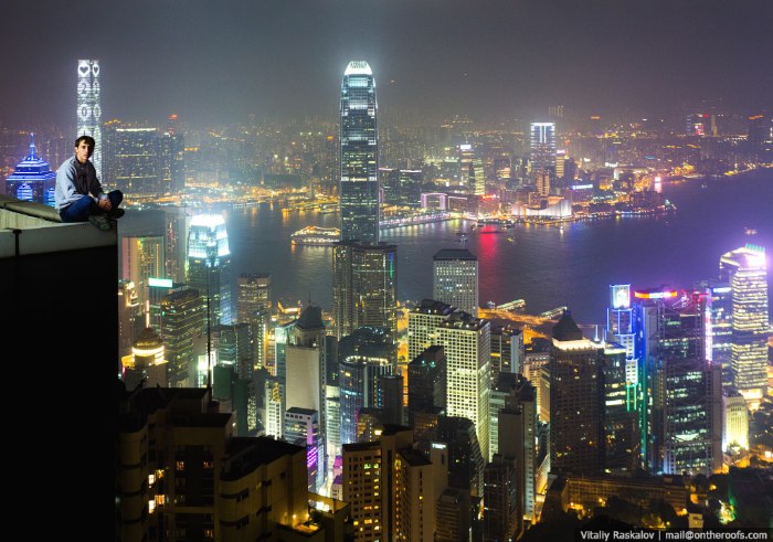 On The Roofs Hong Kong
