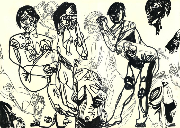 Não sei de onde surgiu o portfolio da Sashalyn Medina. Encontrei seu tumblr aberto em uma das tabs aqui e passei alguns minutos analisando suas ilustrações. Adorei o estilo dos traços e os retratos e tive que fazer esse post aqui.