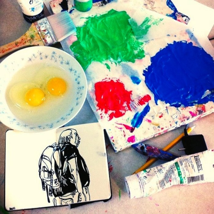 Não sei de onde surgiu o portfolio da Sashalyn Medina. Encontrei seu tumblr aberto em uma das tabs aqui e passei alguns minutos analisando suas ilustrações. Adorei o estilo dos traços e os retratos e tive que fazer esse post aqui.