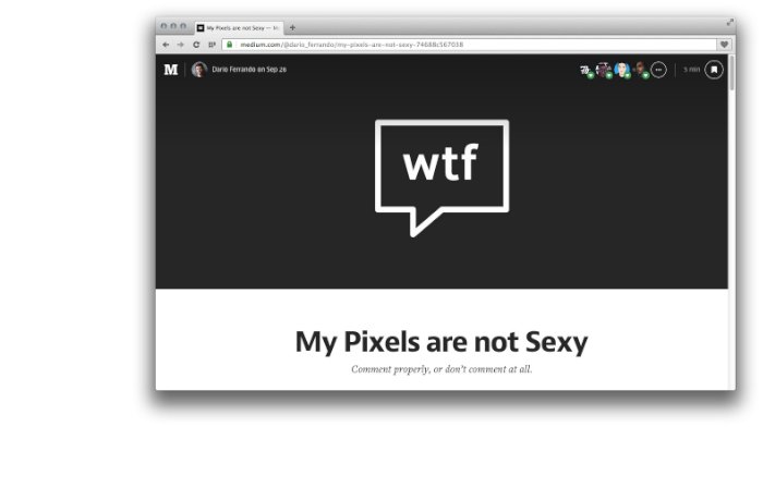 My Pixels are not Sexy