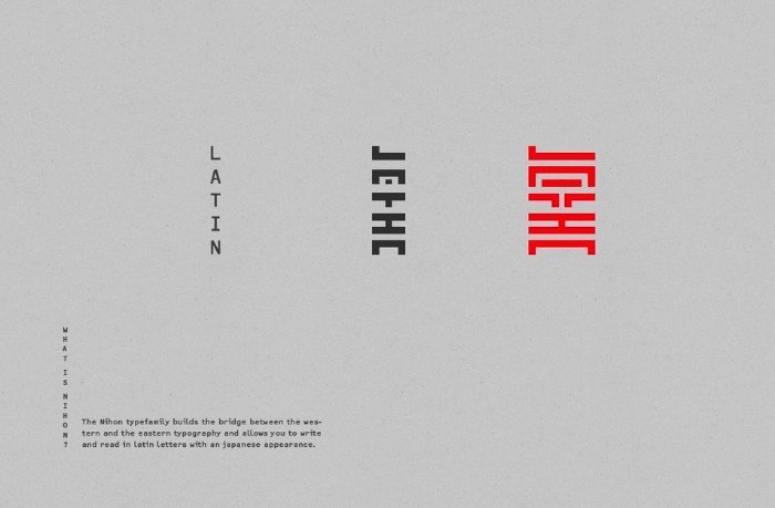 Nihon Typeface 03